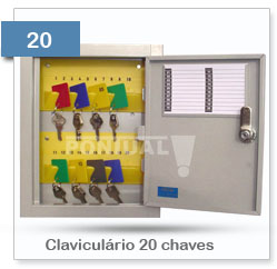 Claviculario 20 chaves