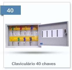 Claviculario 40 chaves