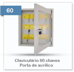 claviculario 60 chaves