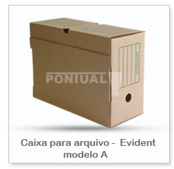 Caixa para Arquivo modelo A