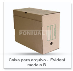 Caixa para Arquivo modelo B